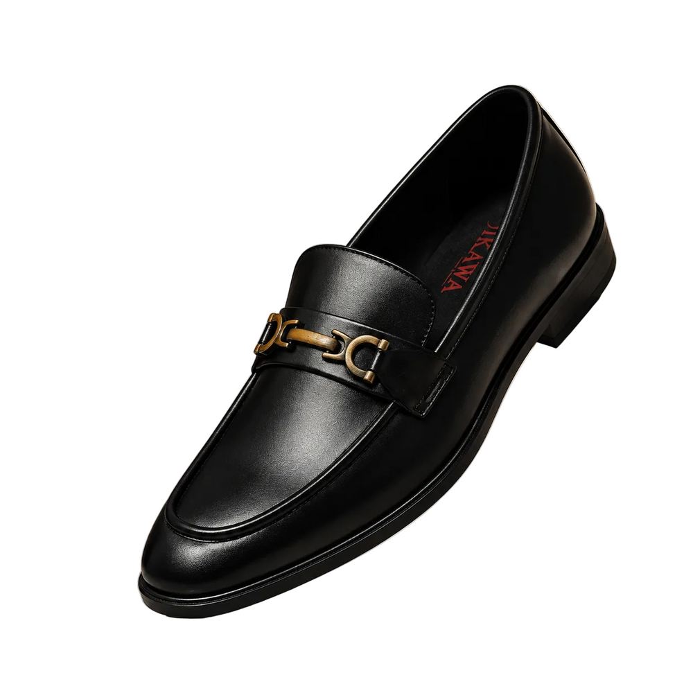 IKAWA Glide Premium Horsebit Loafers for Men | All-Day Comfort Formal Slip-On Shoes