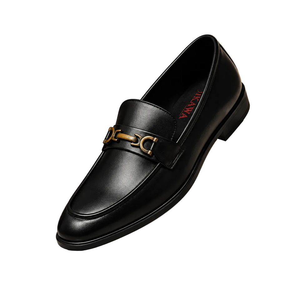 IKAWA Glide Premium Horsebit Loafers for Men | All-Day Comfort Formal Slip-On Shoes