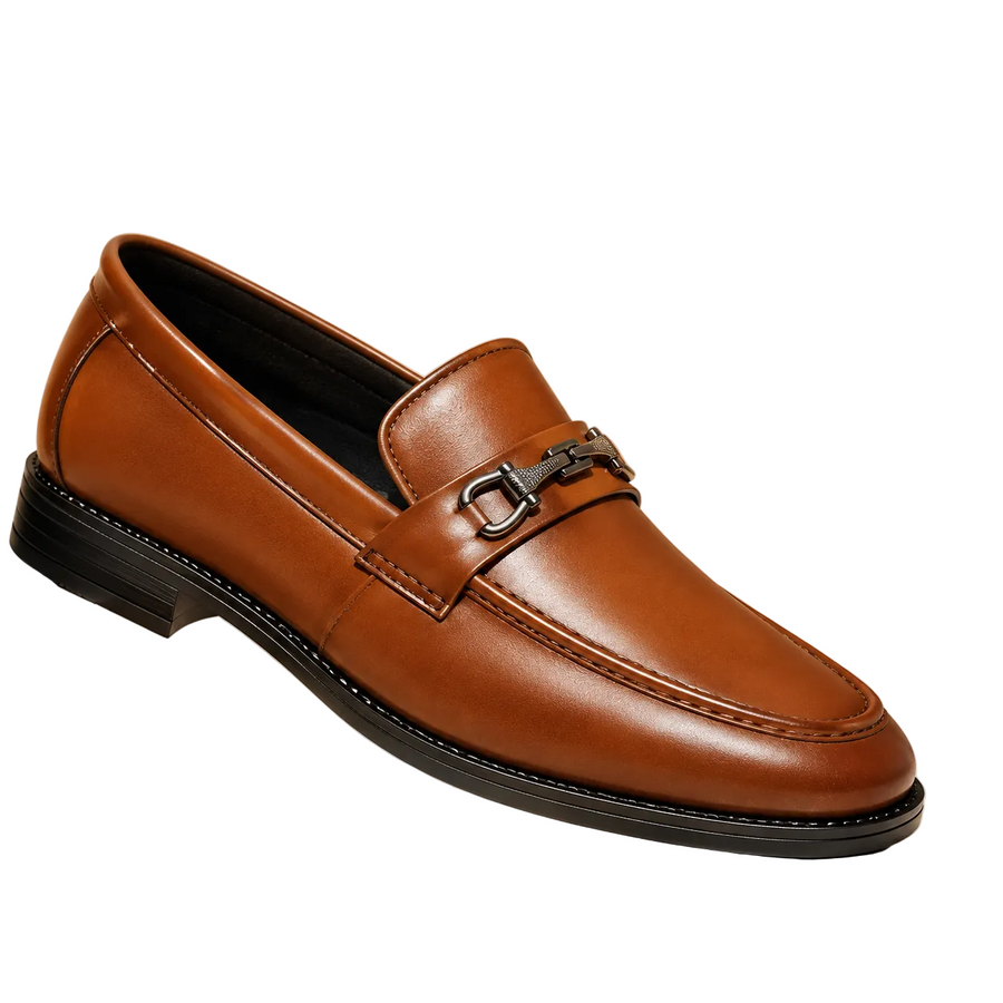 IKAWA Regal Corporate Loafers for Men | Elegant Formal Slip-On Shoes