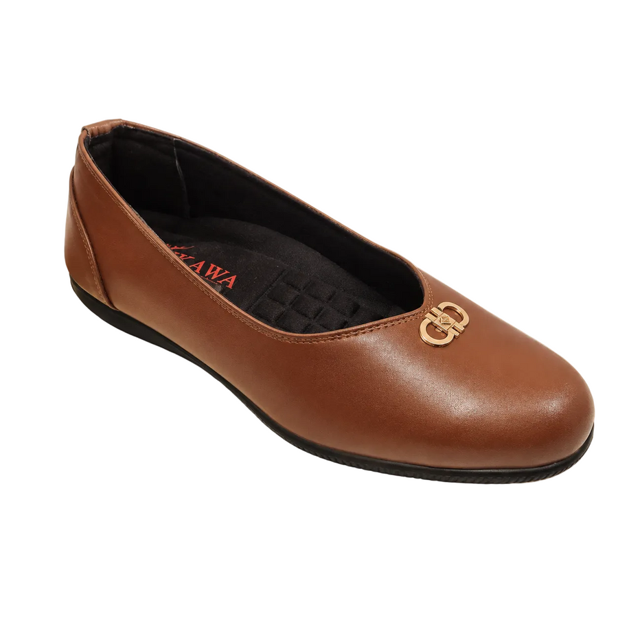 IKAWA Grace Women's Ballet Flats | Elegant Slip-On Shoes for Everyday Comfort