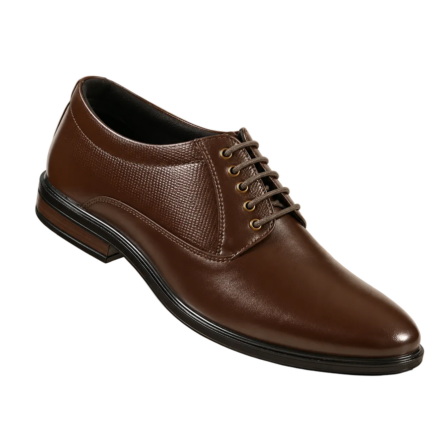 IKAWA Classic Premium Oxford Shoes for Men | All-Day Comfort Formal Lace-Up Shoes