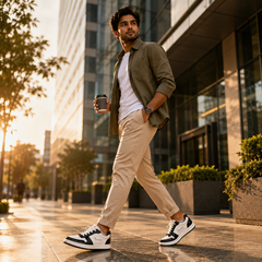 IKAWA Sprint Men's Everyday Sneakers | Lightweight Casual Shoes Built for Long Days